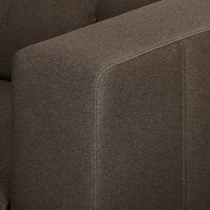 Sofa Pointon (2-Sitzer) Webstoff Schokolade/ Braun