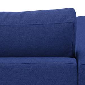 Sofa Portobello (3-Sitzer) Webstoff Stoff Ramira: Blau - Eckig