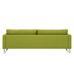 Sofa Portobello (3-Sitzer) Webstoff Stoff Ramira: Limette - Kufen