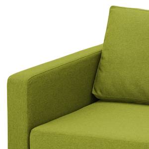 Sofa Portobello (3-Sitzer) Webstoff Stoff Ramira: Limette - Kufen