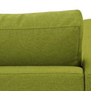 Sofa Portobello (3-Sitzer) Webstoff Stoff Ramira: Limette - Kufen