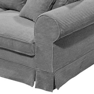 Sofa Portol (2,5 Sitzer) Cord Cord - Grau