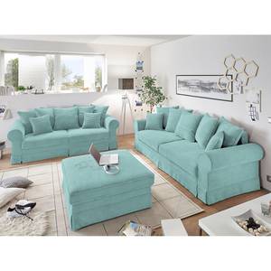 Sofa Portol (2,5 Sitzer) Cord Cord - Babyblau