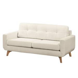 Sofa Postville (2-Sitzer) Strukturstoff - Hellbeige