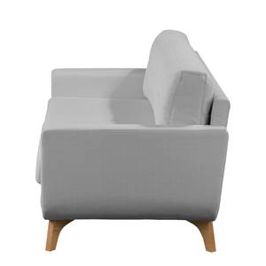 Sofa Postville (3-Sitzer) Strukturstoff - Granit