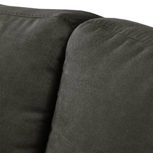 Sofa Ramilia (2-Sitzer) Antiklederlook - Dunkelgrau