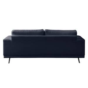 Sofa Ramilia (2-Sitzer) Strukturstoff - Dunkelblau