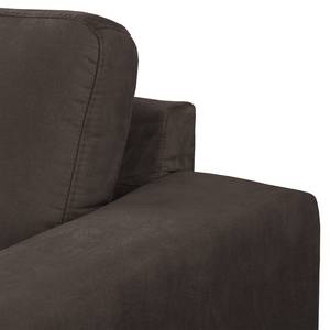 Sofa Ramilia (3-Sitzer) Antiklederlook - Braungrau