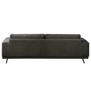 Sofa Ramilia (3-Sitzer) Antiklederlook - Dunkelgrau