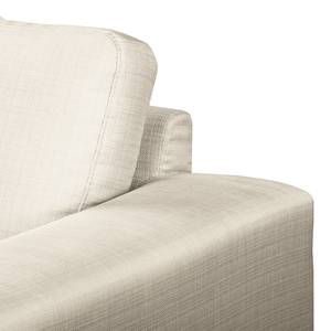 Sofa Ramilia (3-Sitzer) Strukturstoff - Creme