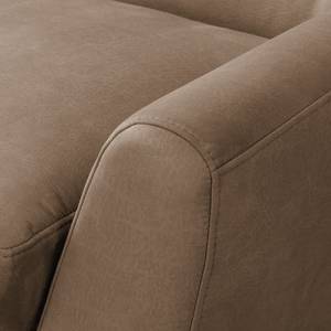 Sofa Rometta (2-Sitzer) Antiklederlook - Congo Grau