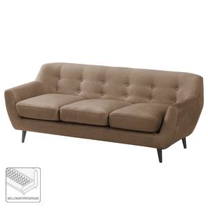 Sofa Rometta (3-Sitzer) Antiklederlook - Congo Grau