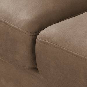 Sofa Rometta (3-Sitzer) Antiklederlook - Congo Grau