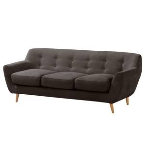 Sofa Rometta (3-Sitzer) Microfaser - Bisonbraun