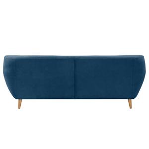 Sofa Rometta (3-Sitzer) Microfaser - Jeansblau