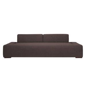 Sofa Roxbury (3-Sitzer) Webstoff Stoff Naya: Braun - Breite: 220 cm