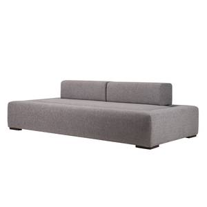 Sofa Roxbury (3-Sitzer) Webstoff Stoff Kiara: Grau - Breite: 220 cm