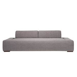 Sofa Roxbury (3-Sitzer) Webstoff - Stoff Kiara: Grau - Breite: 220 cm