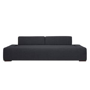 Sofa Roxbury (3-Sitzer) Webstoff Stoff Naya: Anthrazit - Breite: 200 cm