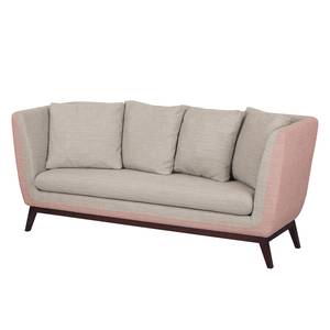 Sofa Sagone (3-Sitzer) Webstoff Lavendel / Hellgrau