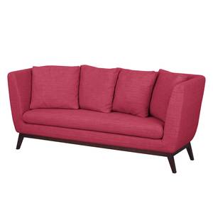 Sofa Sagone (3-Sitzer) Webstoff Himbeere