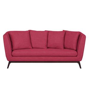 Sofa Sagone (3-Sitzer) Webstoff Himbeere