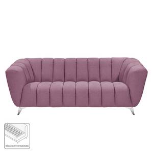 Sofa Salou (3-Sitzer) Webstoff Violett - Textil - 220 x 86 x 100 cm