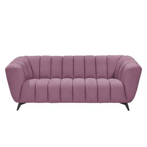 Sofa Salou (3-Sitzer) Webstoff Violett - Textil - 220 x 86 x 100 cm