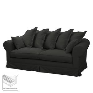 Sofa Saltum (3-Sitzer) Webstoff Anthrazit