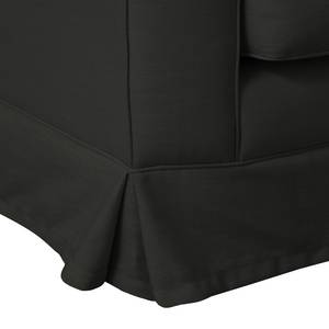 Canapé Saltum (3 places) Tissu - Anthracite