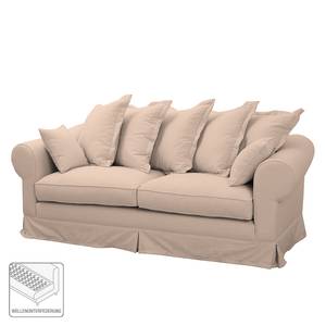 Sofa Saltum (3-Sitzer) Webstoff Rosa