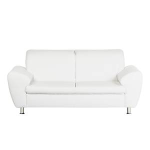 Sofa Aras (2-Sitzer) Kunstleder Weiß