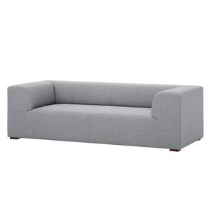 Sofa Seed (3-Sitzer) Webstoff Stoff Ramira: Silber