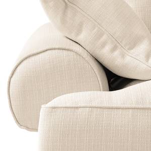 Sofa Seelow (2-Sitzer) Webstoff Creme