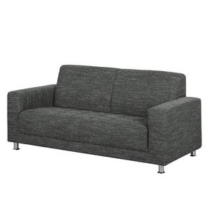 Sofa Selmer (2-Sitzer) Strukturstoff - Grau