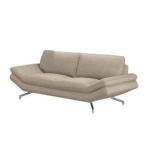 Sofa Sharon (2,5-Sitzer) Webstoff Beige Ohne Kopfstütze