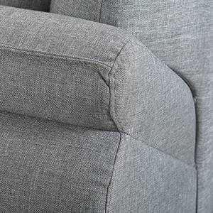 Sofa Sharon (2,5-Sitzer) Webstoff Grau Mit Kopfstütze