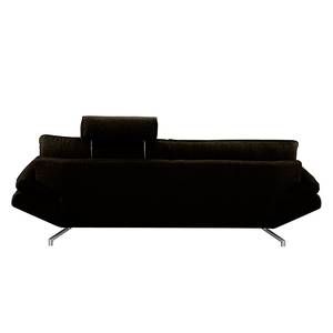 Sofa Sharon (3-Sitzer) Webstoff Webstoff - Dunkelbraun