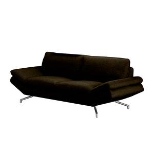 Sofa Sharon (3-Sitzer) Webstoff Dunkelbraun