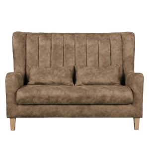 Sofa Shenton (3-Sitzer) Antiklederlook Latte Macchiato