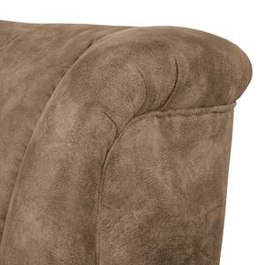 Sofa Shenton (2-Sitzer) Antiklederlook Latte Macchiato