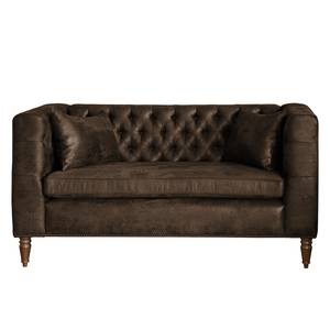 Sofa Sherbrooke (2-Sitzer) Antiklederlook - Bisonbraun