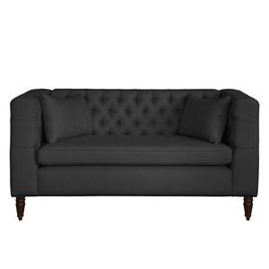 Sofa Sherbrooke (2-Sitzer) Strukturstoff Anthrazit