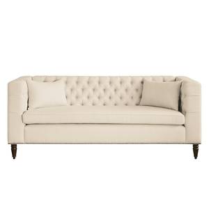 Sofa Sherbrooke (3-Sitzer) Strukturstoff Creme