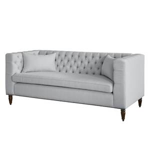 Sofa Sherbrooke (3-Sitzer) Strukturstoff Platin