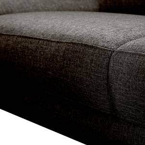 Sofa Silvano (3-Sitzer) Webstoff Braun-Schwarz - Keine Funktion