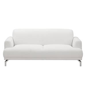 Sofa Sisto (2-Sitzer) Webstoff - Weiß