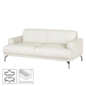 Sofa Sisto II (2-Sitzer) Echtleder Weiß