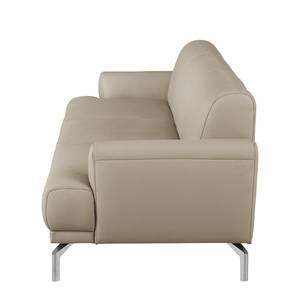 Sofa Sisto II (3-Sitzer) Echtleder Taupe