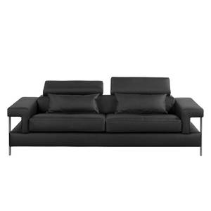 Sofa Skibsby (3-Sitzer) Kunstleder Schwarz